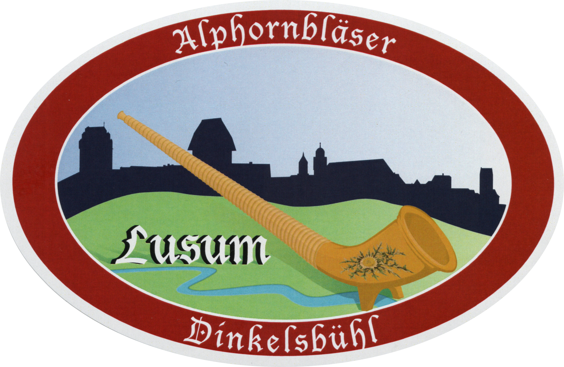 Logo der Alphornbläser Dinkelsbühl